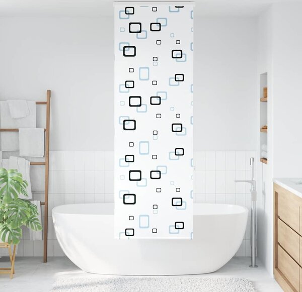 VidaXL Sprchová roleta s kazetou [4015008] Barva: mořské hvězdice, Velikost: 120 x 240 cm
