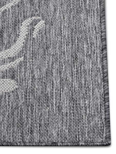 Hanse Home, Běhoun Cucina Bon Appetit 105622 Grey Cream, 62x150, šedá, kuchyně