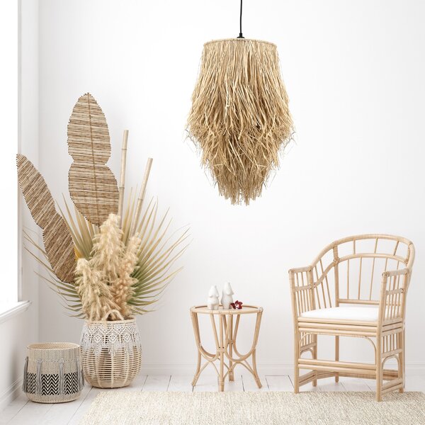 Toolight Moderní přírodní BOHO závěsné osvětlení APP1322-1CP