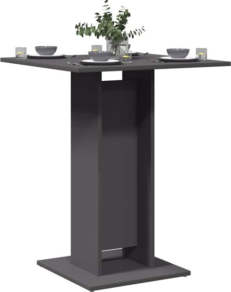 VidaXL Bistro stolek 60 x 60 x 75 cm dřevotříska [802102] Barva: Bílá