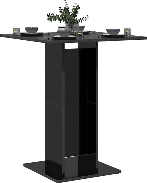 VidaXL Bistro stolek 60 x 60 x 75 cm dřevotříska [802102] Barva: Bílá