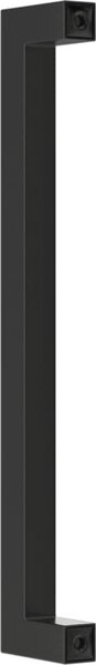 VidaXL Nábytkové úchytky 10 ks nerezová ocel [3203675] Barva: Černá, Velikost: 64 mm