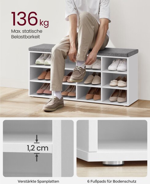 Botník se sezením LHS012W14