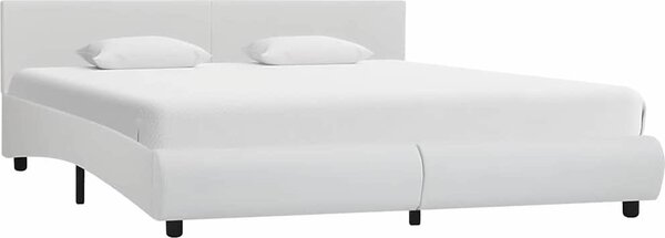 VidaXL Rám postele s LED světlem umělá kůže [285492] Barva: Šedá, Velikost: 90 x 200 cm (rám 217 x 94 x 65 cm)