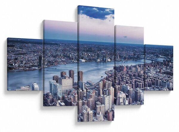 Obraz New Yorku (125x70 cm)
