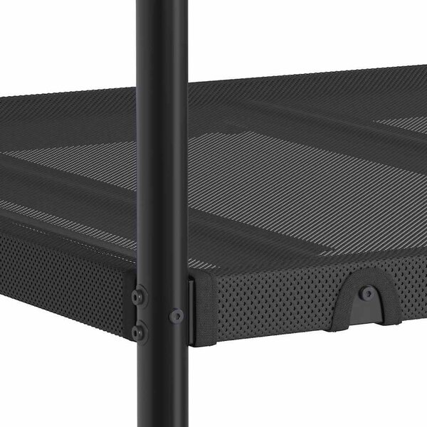 VidaXL Patrová postel bez matrace ocel [42000323] Barva: Bílá, Velikost: 80 x 200 cm (rám 207 x 79,5 x 150 cm)