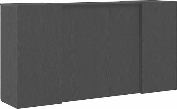 VidaXL Recepční stůl kompozitní dřevo [3324215] Barva: Bílá, Velikost: 180 x 50 x 103.5 cm