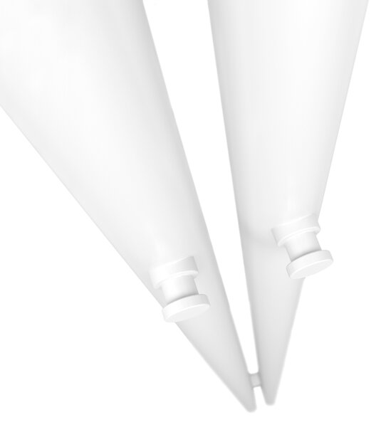 Oltens Stang koupelnový radiátor designově 180x9.5 cm bílá 55010000