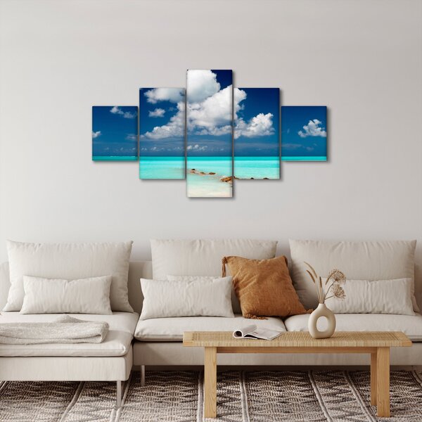 Obraz - Tropická pláž (125x70 cm)