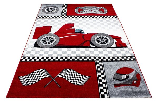 Ayyildiz Dětský kusový koberec KIDS 0460, Červená Rozměr koberce: 160 x 230 cm