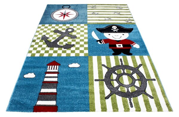 Ayyildiz Dětský kusový koberec KIDS 0450, Vícebarevná Rozměr koberce: 200 x 290 cm