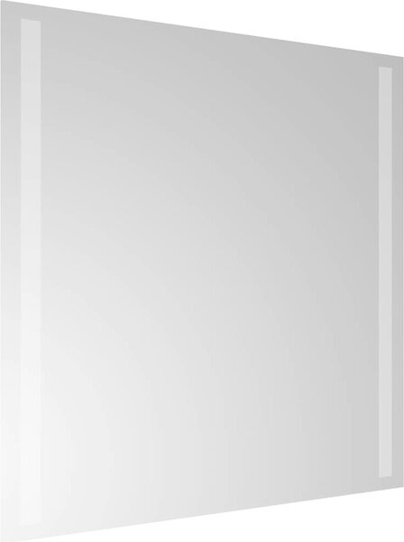 VidaXL Koupelnové zrcadlo s LED osvětlením, materiál sklo [151739] Velikost: 60 x 60 cm