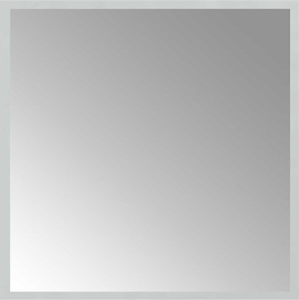 VidaXL Koupelnové zrcadlo s LED osvětlením, materiál sklo [151758] Velikost: 60 x 60 cm