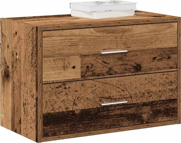 VidaXL vida Skříňka s 2 zásuvkami 60x31x40 cm kompozitní dřevo [858831] Barva: dub artisan