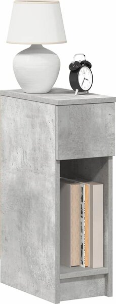 VidaXL Noční stolek se zásuvkou 20x36x60 cm [858709] Barva: Staré dřevo