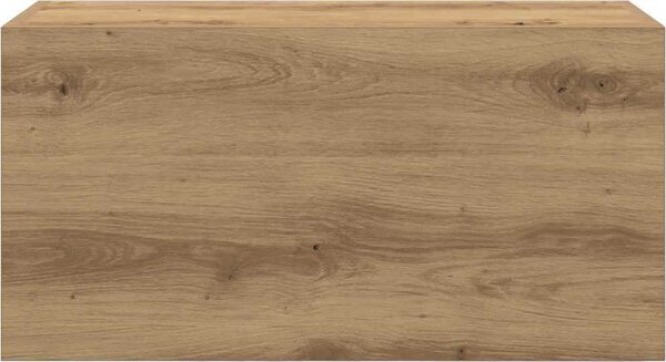 VidaXL Koupelnová nástěnná skříňka kompozit [860066] Barva: dub artisan, Velikost: 80 x 25 x 40 cm