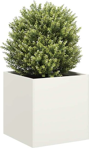 VidaXL Truhlík rezavá [860812] Barva: Bílá, Velikost: 200 x 40 x 40 cm
