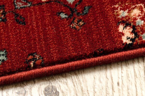 Koberec KASHQAI 4327 300 Patchwork bordó