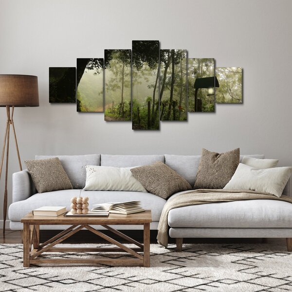 Obraz ranní mlhy (210x100 cm)