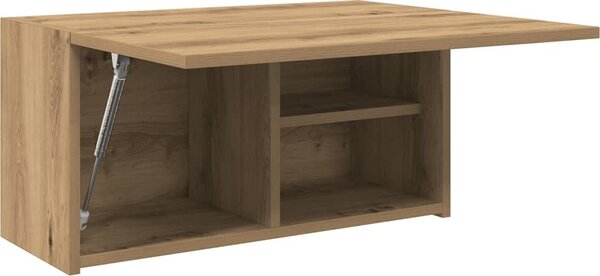 VidaXL Koupelnová nástěnná skříňka kompozit [860066] Barva: dub artisan, Velikost: 80 x 25 x 40 cm