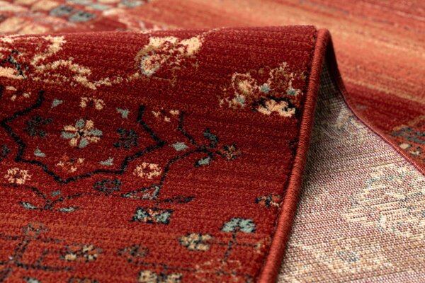 Koberec KASHQAI 4327 300 Patchwork bordó