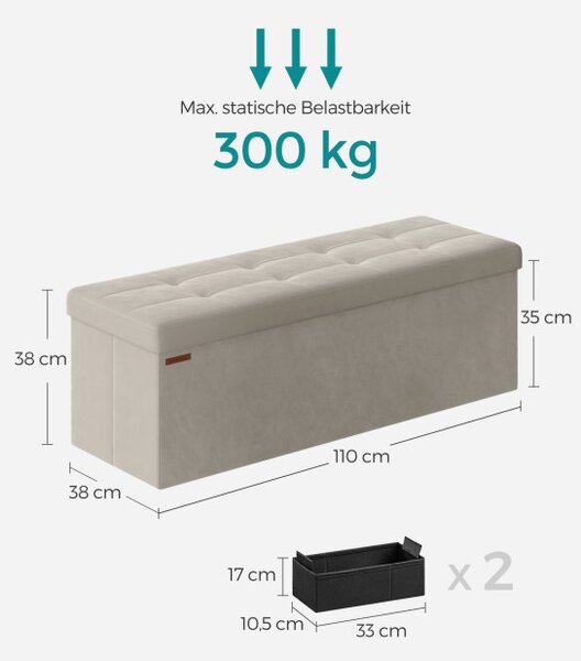Lavička s víkem LSF277W01