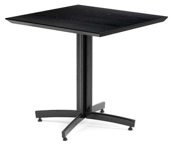 AJ Produkty Stůl SANNA, 700x700x720 mm, černá