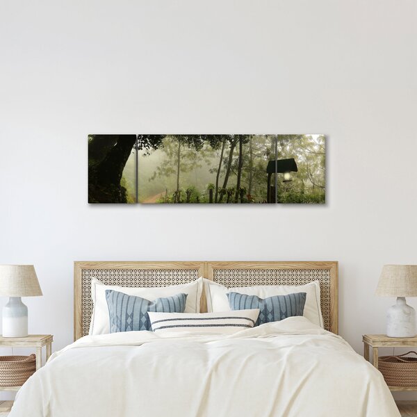 Obraz ranní mlhy (170x50 cm)