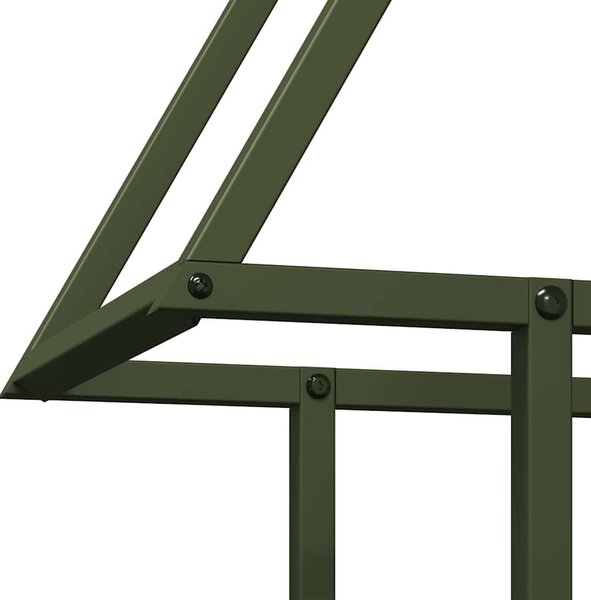 VidaXL Stojan palivové dřevo Ocel válcovaná za studena [864314] Barva: Černá, Velikost: 80 x 25 x 90 cm