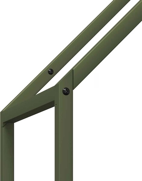 VidaXL Stojan palivové dřevo Ocel válcovaná za studena [864302] Barva: antracitová, Velikost: 60 x 25 x 60 cm