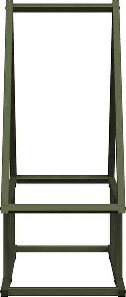 VidaXL Stojan palivové dřevo Ocel válcovaná za studena [864314] Barva: Černá, Velikost: 80 x 25 x 90 cm