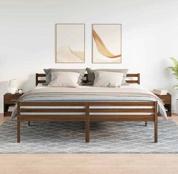 VidaXL Noční stolky 2 ks se zásuvkou 39 x 28 x 41 cm [858750] Barva: dub sonoma