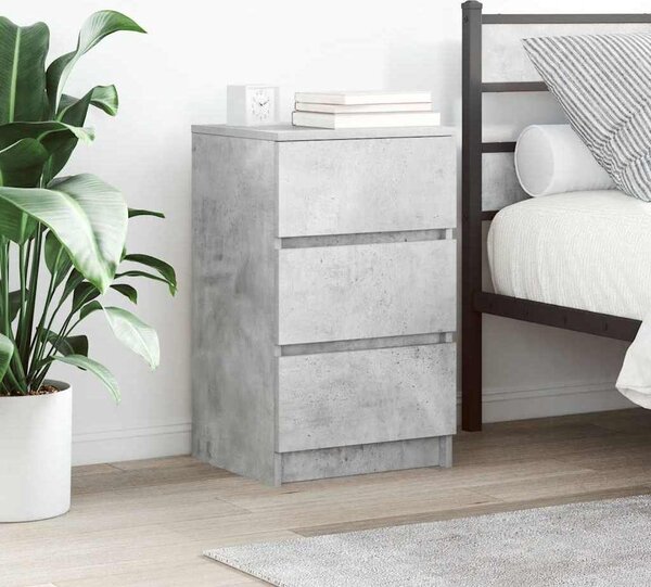 VidaXL Noční skříňky se 3 zásuvkami 2 ks 39x35x65 cm [861342] Barva: Bílá