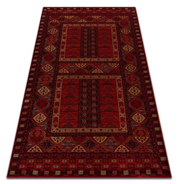 Koberec KASHQAI 4349 500 bordó, orientální / rám