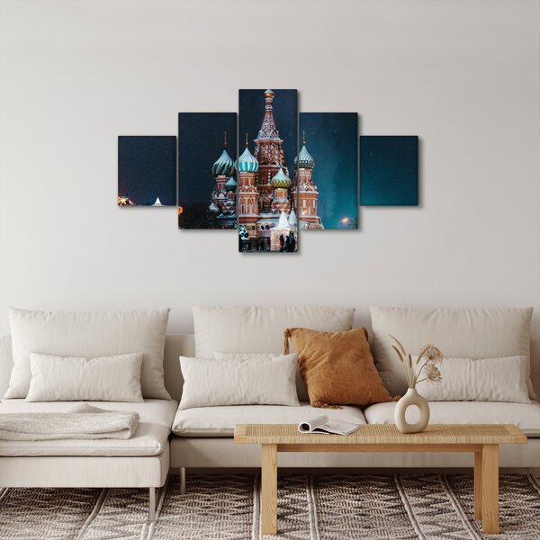 Obraz stavby v Rusku (125x70 cm)