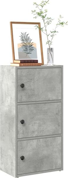 VidaXL Knihovna 40x24x77 cm kompozitní dřevo [860369] Barva: Staré dřevo