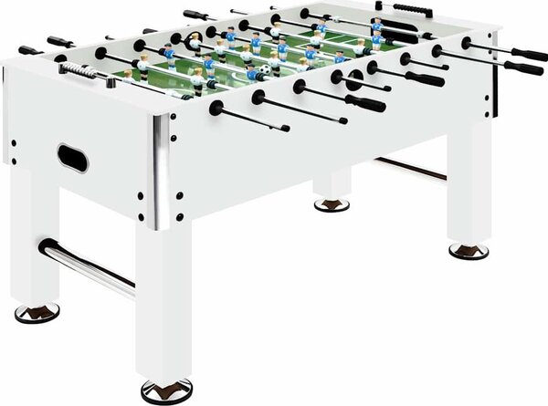 VidaXL Stolní fotbal ocel 60 kg 140 x 74,5 x 87,5 cm [91438] Barva: Hnědá
