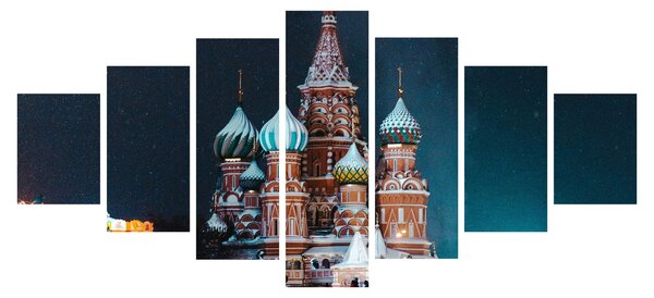 Obraz stavby v Rusku (210x100 cm)