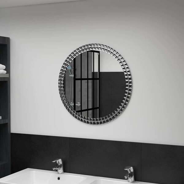 VidaXL Nástěnné zrcadlo tvrzené sklo [249447] Velikost: 40 cm