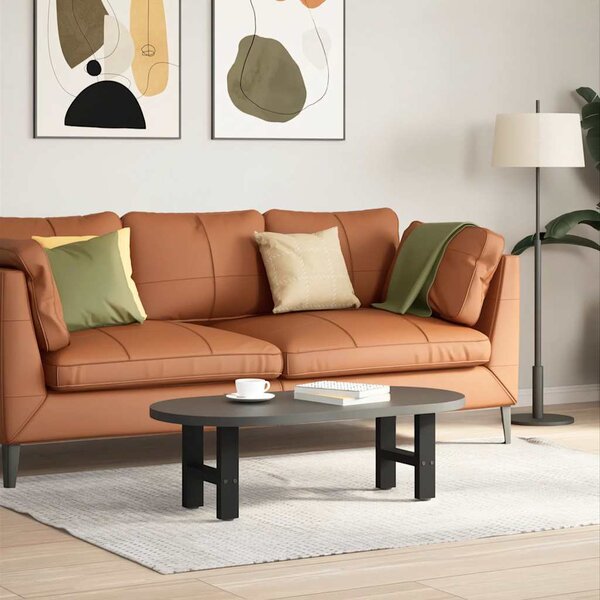 VidaXL Nohy konzolového stolku 2 ks ocelové [4013252] Barva: Bílá, Velikost: 38 x (72-73) cm