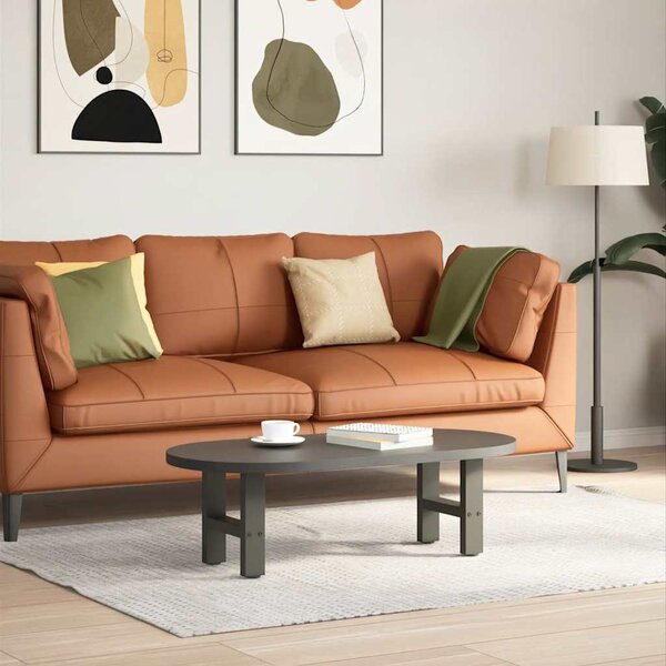 VidaXL Nohy konzolového stolku 2 ks ocelové [4013252] Barva: Bílá, Velikost: 38 x (72-73) cm