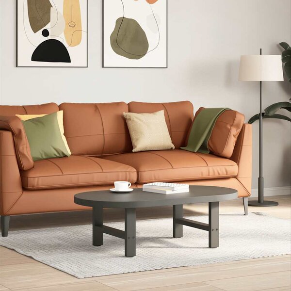 VidaXL Nohy konzolového stolku 2 ks ocelové [4013252] Barva: Bílá, Velikost: 38 x (72-73) cm