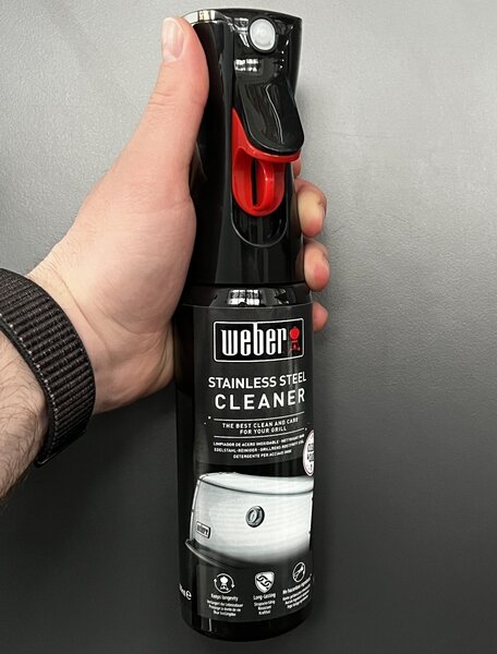 Weber čistič nerezových grilů