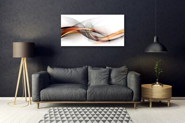 Obraz na skle Abstrakce Umění 100x50 cm 2 Přívěsky