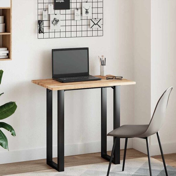 VidaXL Deska psacího stolu napuštěná olejem masivní akácie [3279729] Barva: Přírodní, Velikost: 80 x 60 x 2 cm