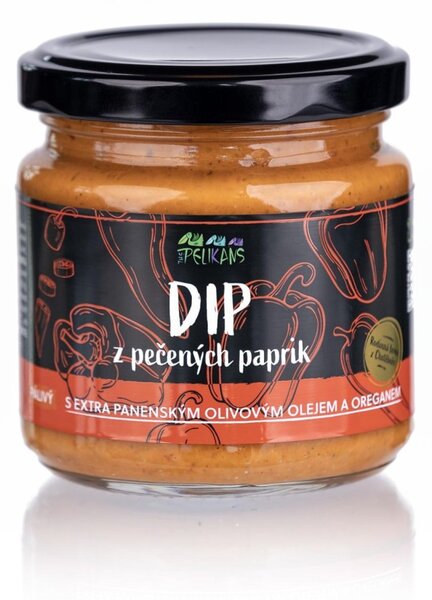 Dip z pečených červených paprik pálivý 150 g