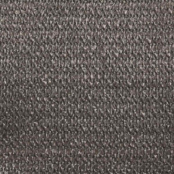 VidaXL Stínicí plachta 160 g/m² HDPE [311150] Barva: světle šedá, Velikost: 2 x 2 x 2 m