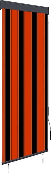 VidaXL Roleta Textil a hliník [145944] Barva: Modro-bílá, Velikost: 200 x 250 cm