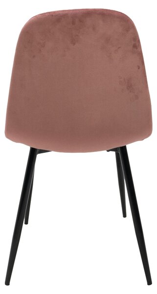 INLEA Jídelní židle 4 kusy POPPY - růžová