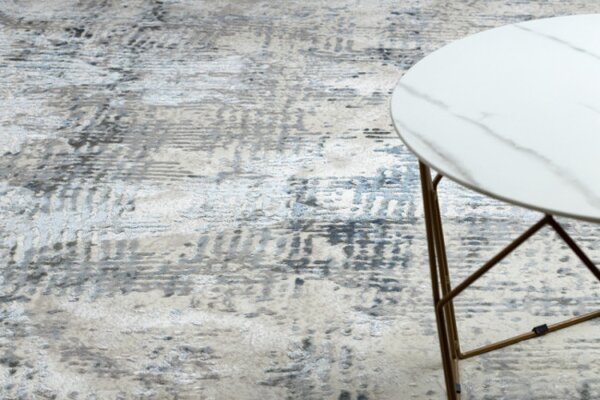 Koberec AKRYL ELITRA 6202 Abstrakce - strukturální sloní kost / modrý